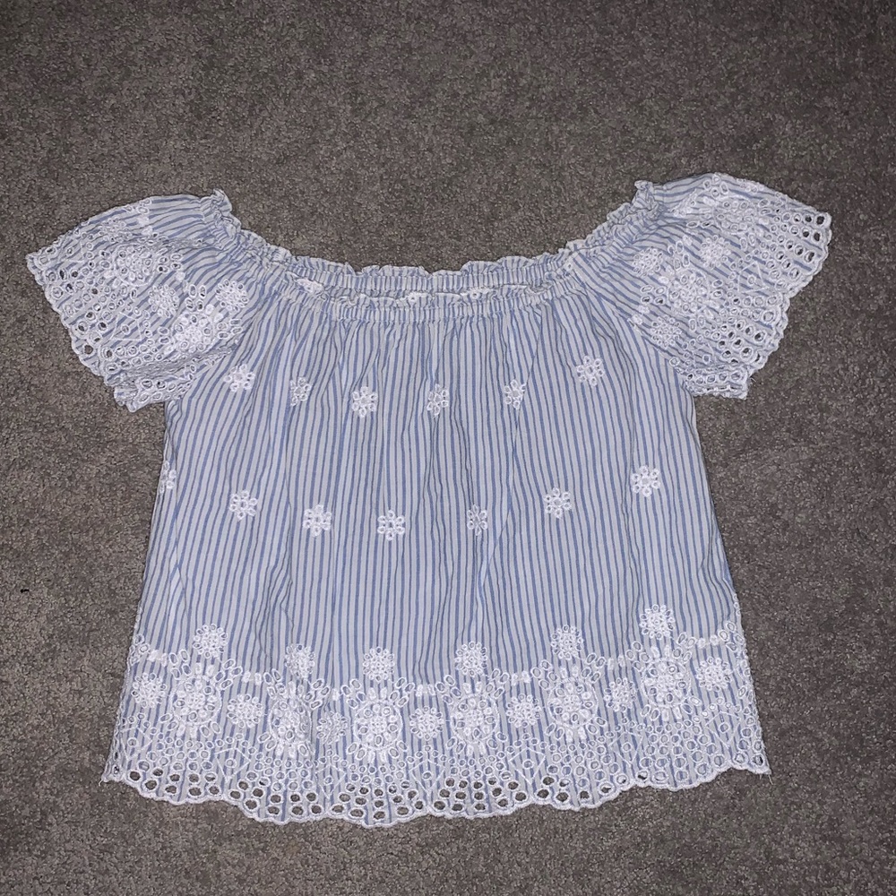 Hollister off the shoulder top